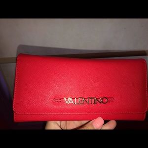 red valentino wallet